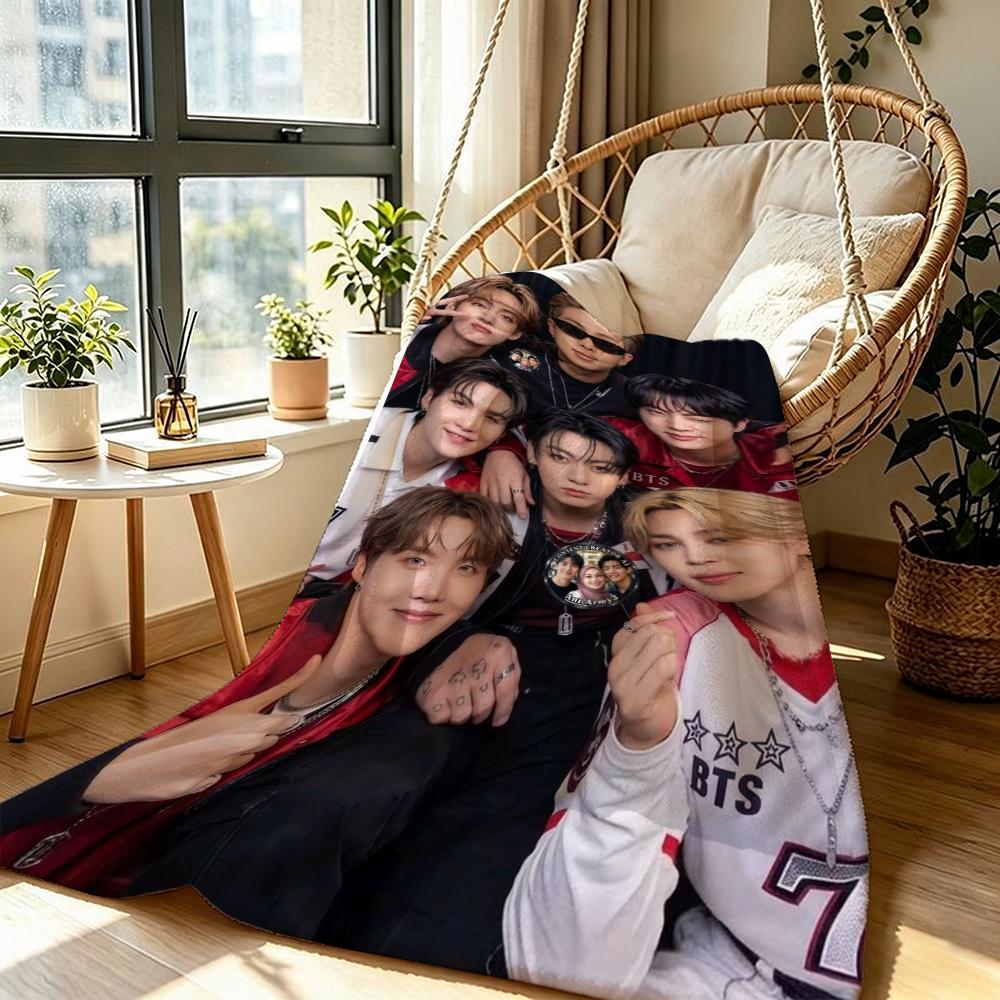 Starry Purple Rose Fantasy Blanket Soft And Comfortable Suitable For All Seasons Office Rest Blanket Air Conditioning Blanket Digital Printing