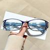 Modische und trendige kleine Box Damen Anti-Blaulicht Lese moderne praktische leichte hochwertige Brille
