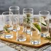 Su Hui Transparent Glass Drinking Cups, 290ml (Set of 4)