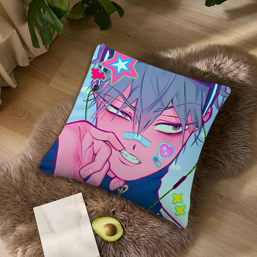 Alien Stage Ivan Till Cute cushion cover For Bedroom Car Coffee Shop Room Soft and Living Room Sofa Decorative Pillow Cover Case