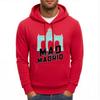 Madrid Alcala Sliding Door Printing Mens Hoodies Hip Hop Loose Unisex Streetwear Casual Pocket Hoody Autumn Fleece Male Pullover