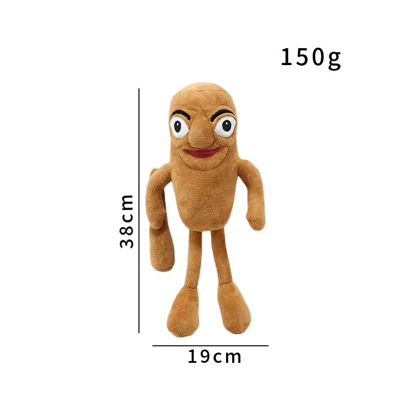 Nouvelle Peluche Boule Tung Tung Tung Ballerine Cappuccino Poupée Bébé Drôle Glorbo Frutto Drillo Dessin Animé Animal en Peluche Doux Jouet Cadeaux Enfants 1PCS brown