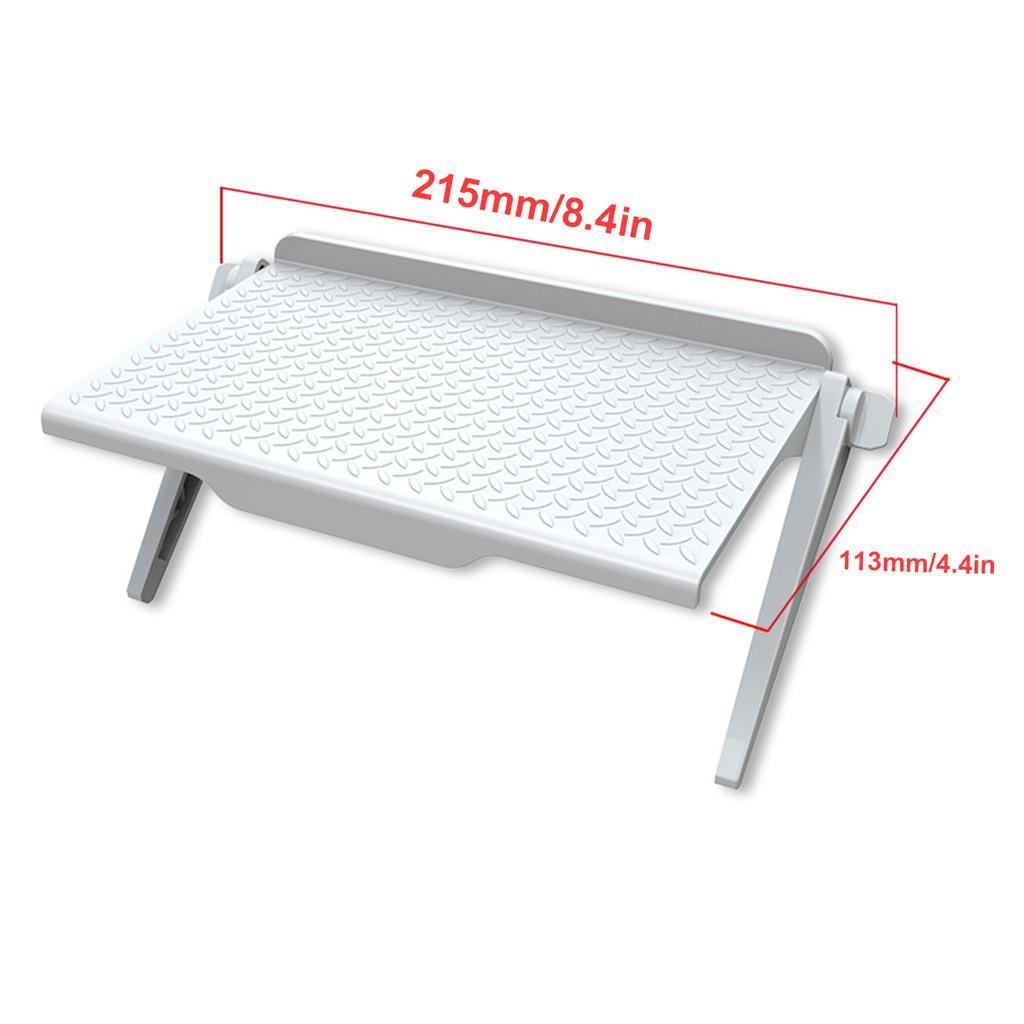 Screen Top Shelf Plastic Lightweight Smooth New-style Beautiful Unique Design Easy Installment Professional Use Storage Rack