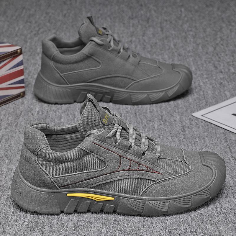 Labor Protection Shoes Men's Shoes Summer New Style Breathable Work Work Non Slip Wear-resistant Sports Shoes Work Shoes Hiking Shoes Men