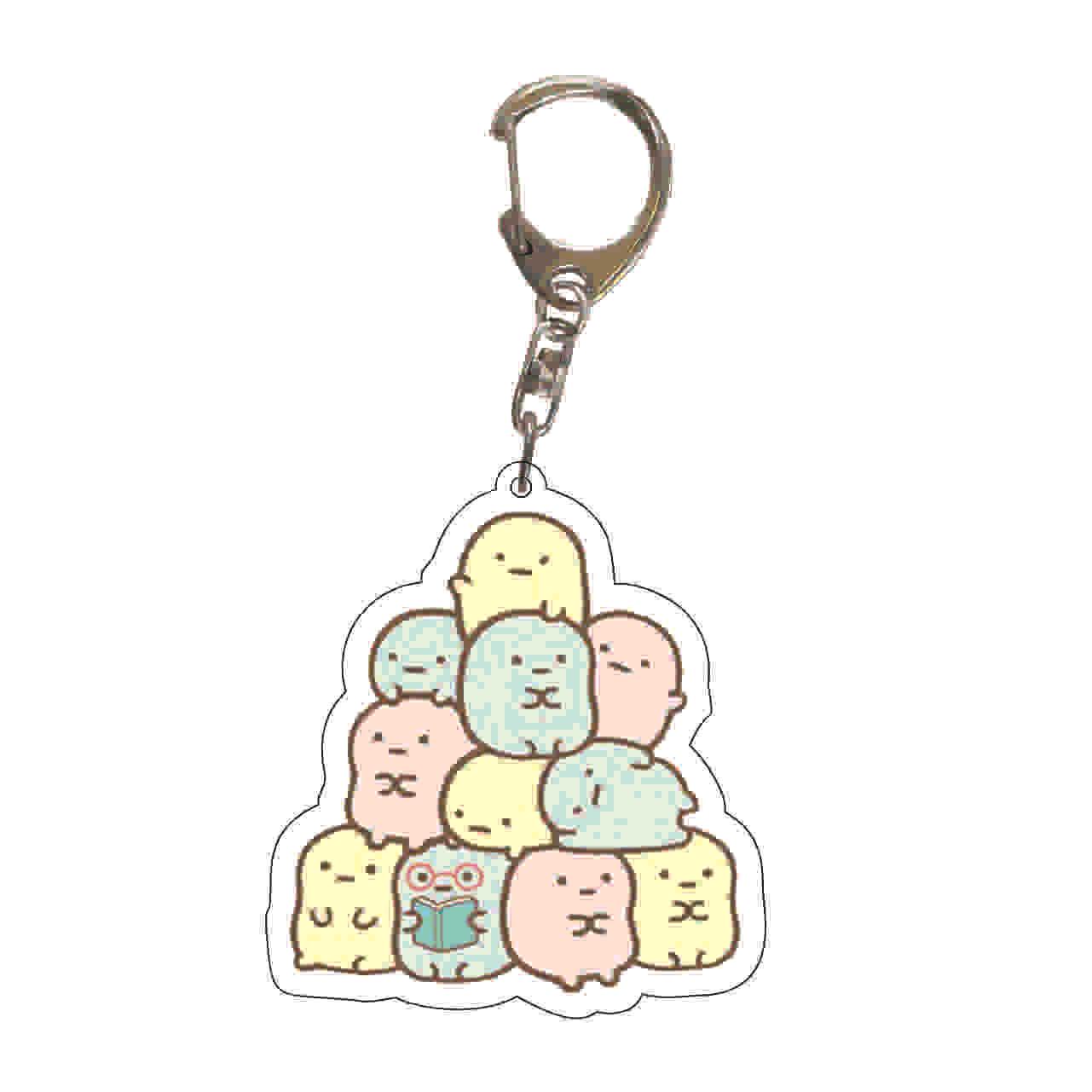 Corner Creatures Acrylic Anime Keychain Pendant 5.5cm