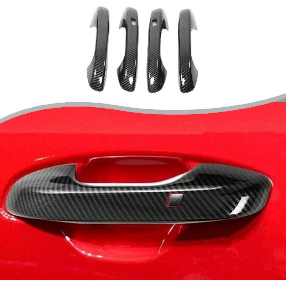 Aunginsy Exterior Door Handle Trim Cover Compatible with Kia Sorento 2021-2025 Car Front Rear Outside Door Handle Panel Anti-Scratch Protector Shell
