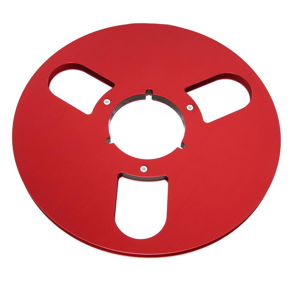 14 10 Inch Empty Reel Aluminum Alloy 3 Holes Open Reel Sound Tape Empty Reel Opening Machine Part