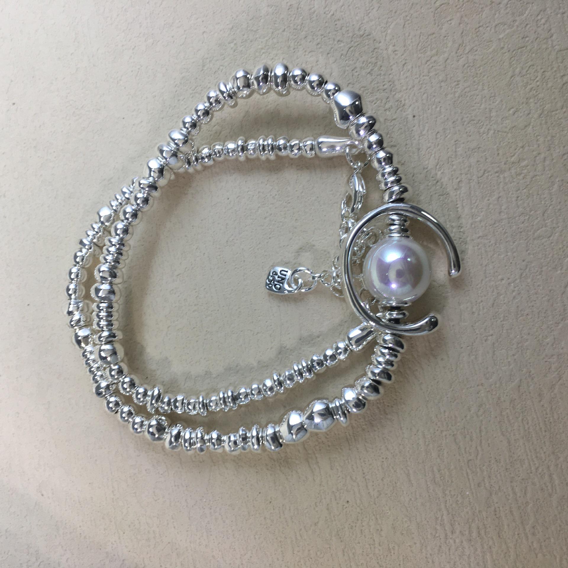 UNOde50 2024 Exquisite Luxury Beaded Necklace - Women s Romantic Fashion Jewelry Gift