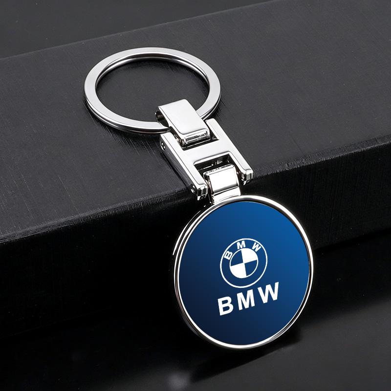 Metal Car Logo Keychain Keyring Key Chain For Bmw M 50th Anniversary E36 F20 E46 E39 E90 E60 E87 E34 X3 X5 X6 M2 M5 M6 Accessory Ulbn07