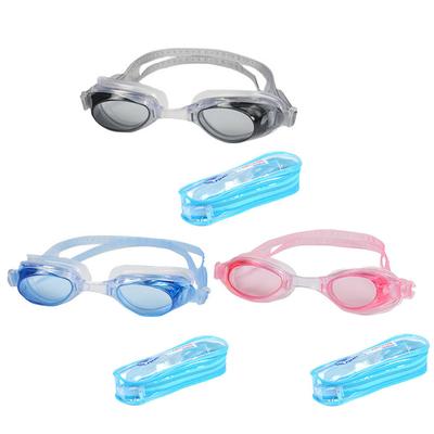Occhialini da Nuoto Antiappannamento Bambini Impermeabili Anti-UV Occhiali da Piscina Occhialini da Nuoto Antiscivolo Con Sacca di Conservazione Accessori da Spiaggia