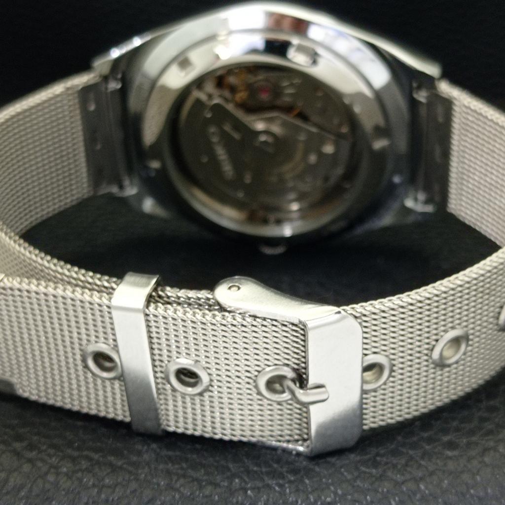 JAPAN VINTAGE REFURBISHED SEIKO 5 AUTOMATIC 6309A MENS WHITE WATCH a441325-5 Sk-a441325