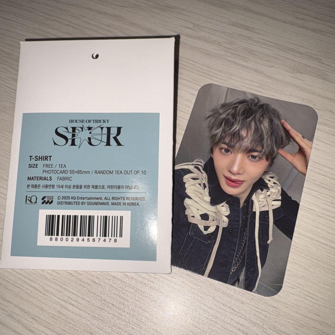 

[USED] xikers Minje trading card