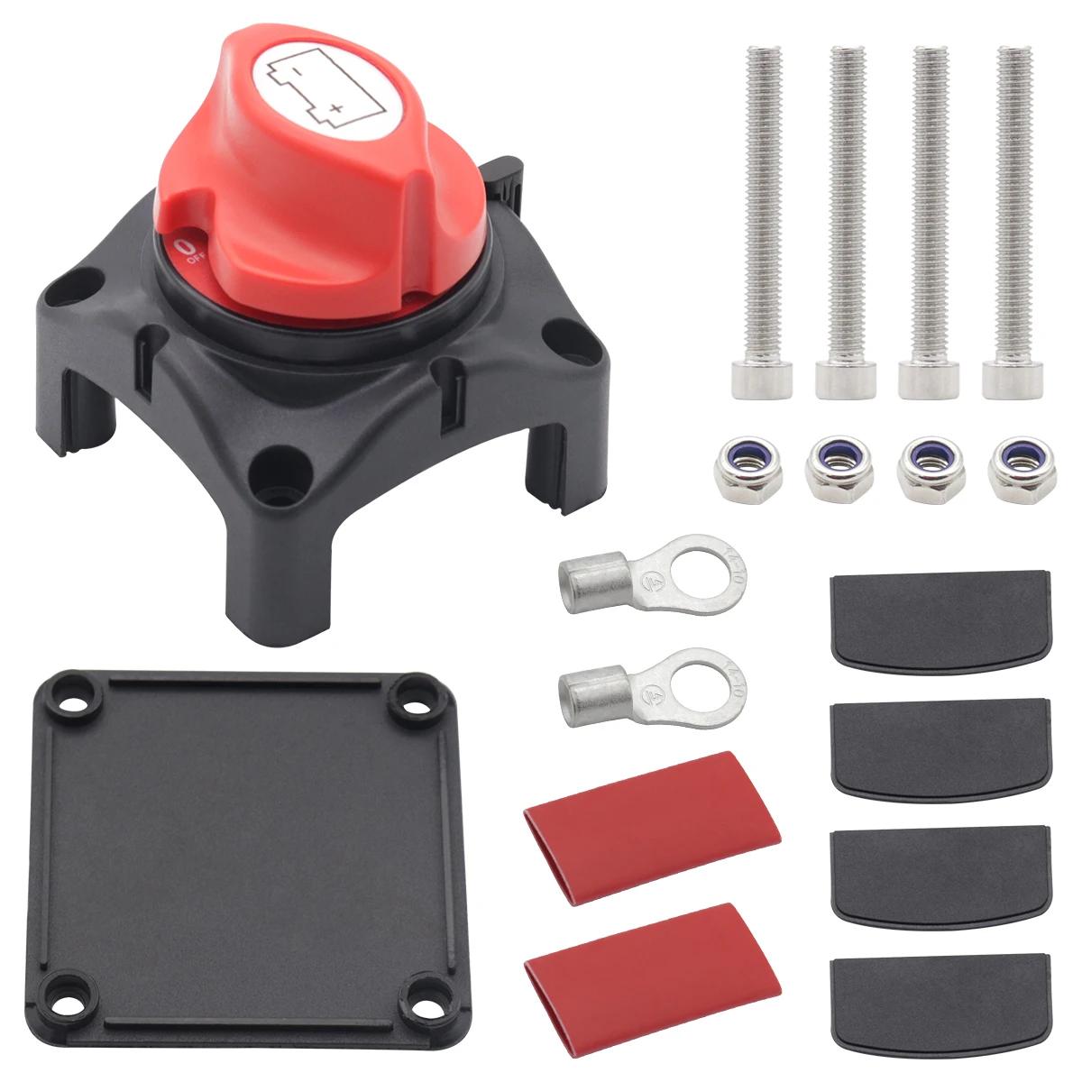 

Выключатель аккумулятора 12-48 В 275/1250 А, главный выключатель питания аккумулятора, разъединитель для автомобильного RV, ATV, UTV, морского выключателя