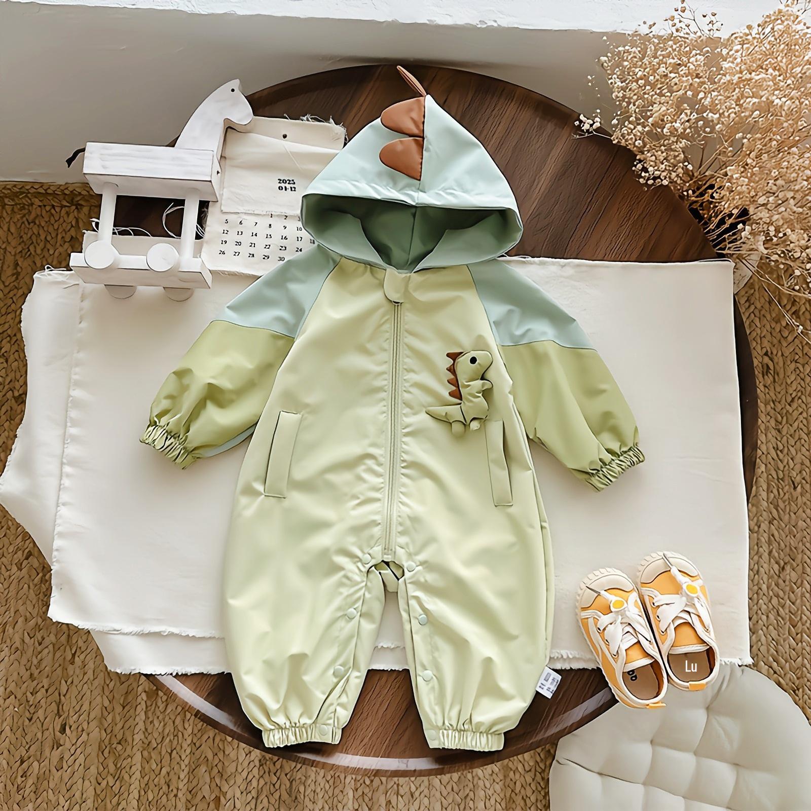 

Ultra-Soft Baby Romper - Spring & Autumn Windbreaker Jacket for Boys & Girls Size 66