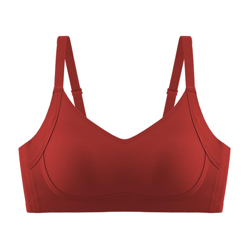 Invisible Seamless Double Lift Push-Up Bra with Palm Cup for Small Chest - Soft Support & Shaping Underwear for Women