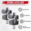 SPARKWHIZ Spring Lock, Weld- Spring Assembly, Trailer Gate , Pack of 2 (Universal)