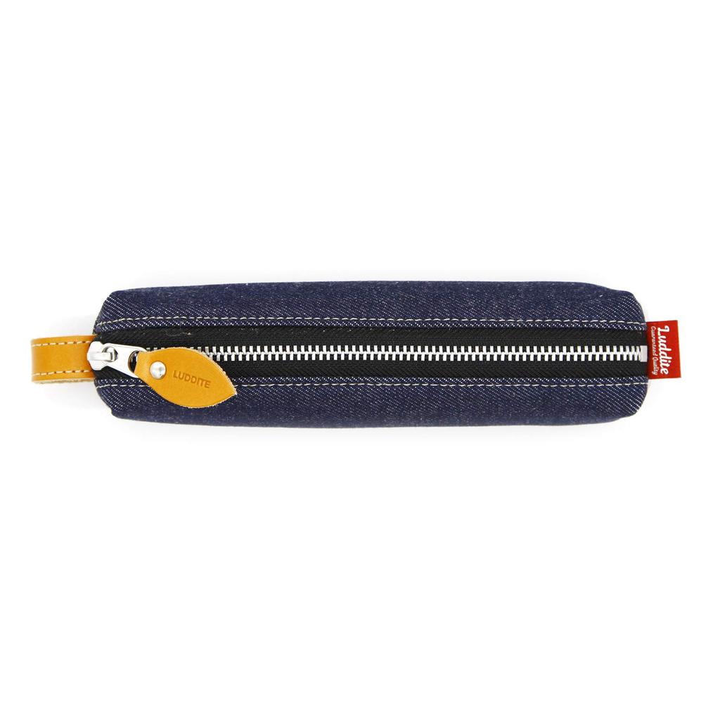 Luddite Baton Pencil Okayama Case, Denim, LDD-BTPN-100