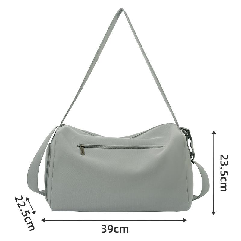 

SCIONE New Sports Yoga Bag Short-distance Travel Bag Large-capacity Training Wet and Dry Separation Storage Bag Ladies Slung Fitness Bag серый