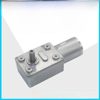 JGY370 motor se samosvorným šnekovým převodem s vysokým točivým momentem, 24 V DC, 12 V, nízká rychlost