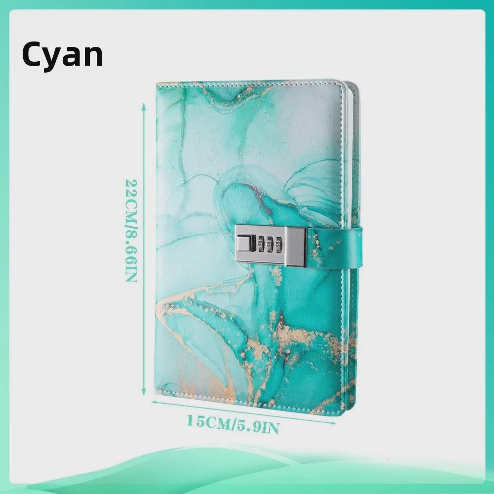 

Блокнот-щоденник A5 з ПУ шкіри, захищений паролем