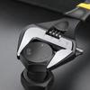 CR-V Universal Spanner Large  Opening Bathroom Wrench Multi Tool Adjustable Wrench  Nut Wrenchhold
