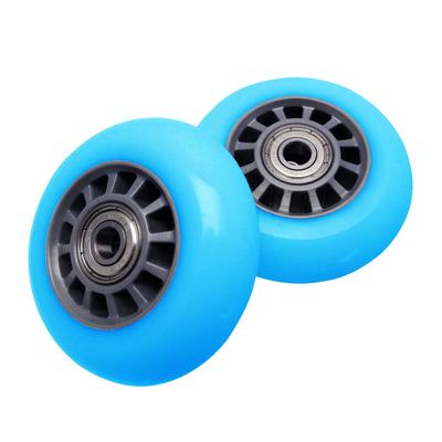RANGS Batom Deluxe Mini Rodas de Reposição Genuínas 2 Peças Turquesa/Cinza, 68mm,