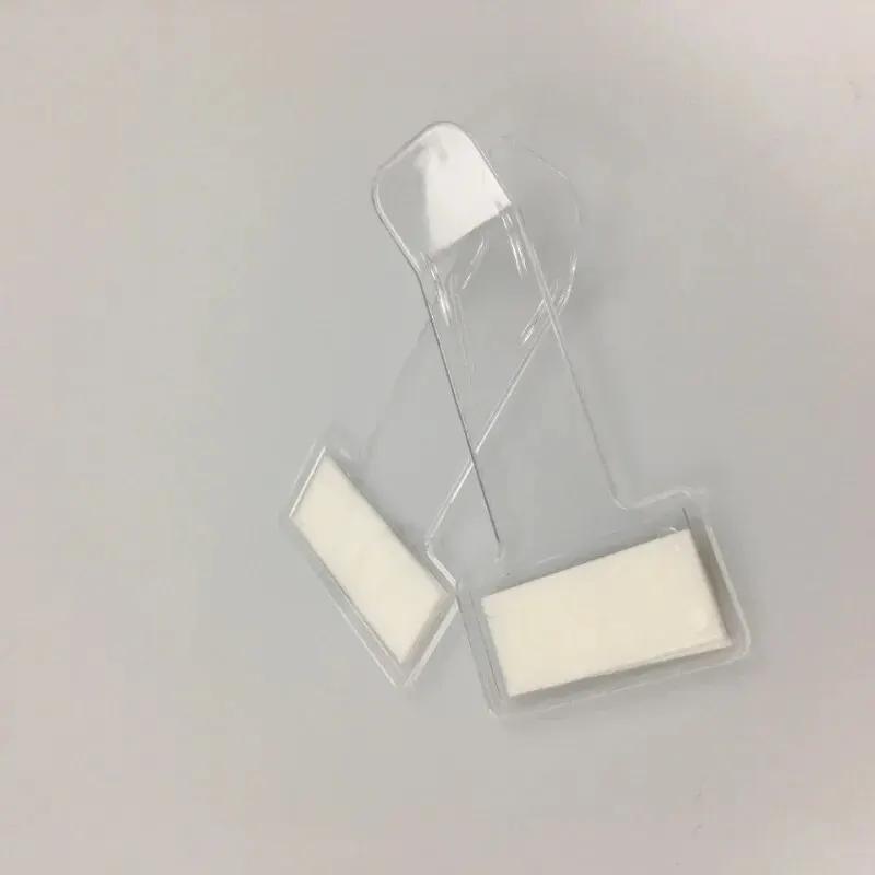 2PCS Transparent Car Parking Ticket And Receipt Card Holder Clip Universal Vehicle Windscreen Sticker Plastic Car Accessories