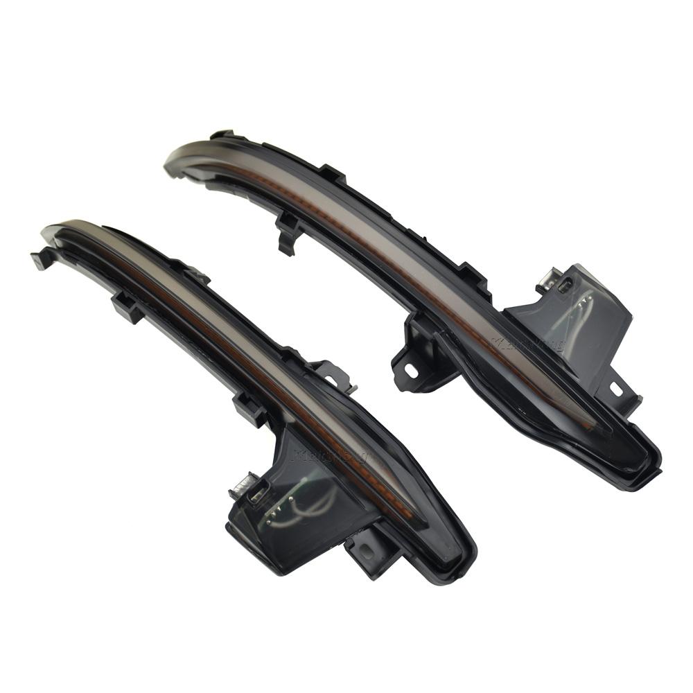 Dynamic LED Turn Signal Light Side Wing Mirror Indicator Flashing Sequential Lamp for  A6 C8 4K A7 4K8 A8 D5 S8 2018 2019