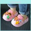 Childrens Cartoon Pvc Slipon Slippers Shoes With Nonslip Sole For Summer Play