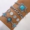 Bohemian Style Rice Bead Shell Multi-layer Bracelet Ethnic Style Rope Braided Bracelet