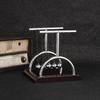 Newton Cradle Balance Steel Balls Perpetual Motion Collision Ball School Teaching Physics Science Pendulum Toy Home Decoration