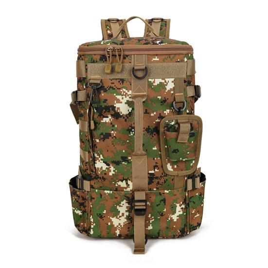 Taška na rybářské vybavení Velkokapacitní batoh s kapsami na pruty Vodotěsná Oxfordská tkanina Rybářský batoh Všestranný organizér na rybářské vybavení