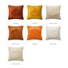 Pumpkin Fall Pillow Cover Plush Halloween Throw Pillow Case Sofa Couch Fall Thanksgiving Halloween Party Decoration Pillowcase