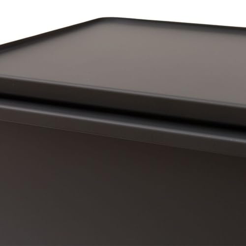 Nitori Steel Bread Case, Black, SI001, 8910822