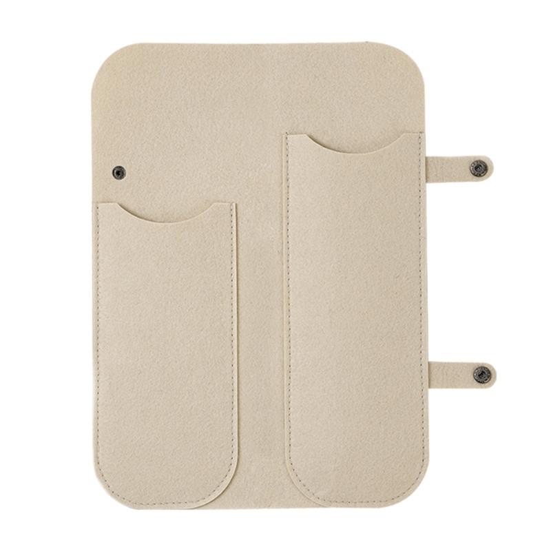 

Foldable Felt Curling Iron Case Hair Styling Tool Protector With Ample Space For Travel Home Storage Organizer 1