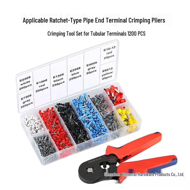 

Quadrilateral Terminal Crimping Tool Kit CN plug (adapter included)