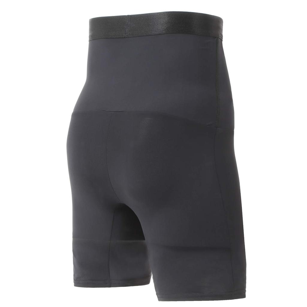 Compression Compression Size Black G'sCAFE Men's Leggings, Front-Opening Pants, Sportswear, Shapewear, M,