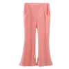 Summer 2025 Girls' Flare Pants: Korean Style Mosquito-Repellent Trousers for Toddlers and Young Children In Solid Colors