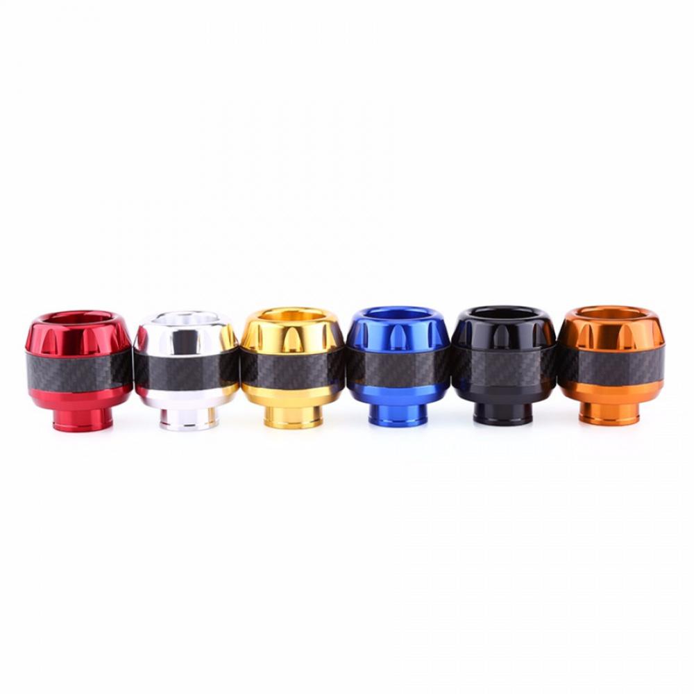 Motocycle Carbon Fiber Motorcycle Front Fork Frame Slider Crash Protection Red