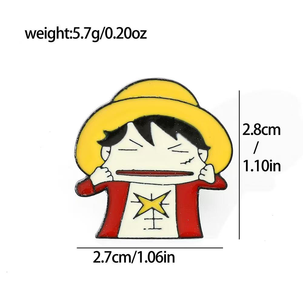 Cool Anime Pins Badge Brooch Jacket On Pins Badges For Clothing DIY Jacket Decoration Lapel Pins Jewelry Accessories Friend Gift