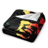 Bob Marley  Reggae Blankets Fleece All Season Ajax  Multi-function Super Warm Throw Blanket for Sofa Car Rug Piece
