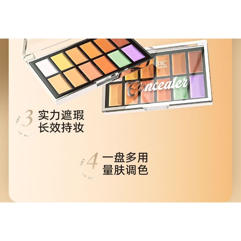IMAGIC - 12 Colours Concealer Palette