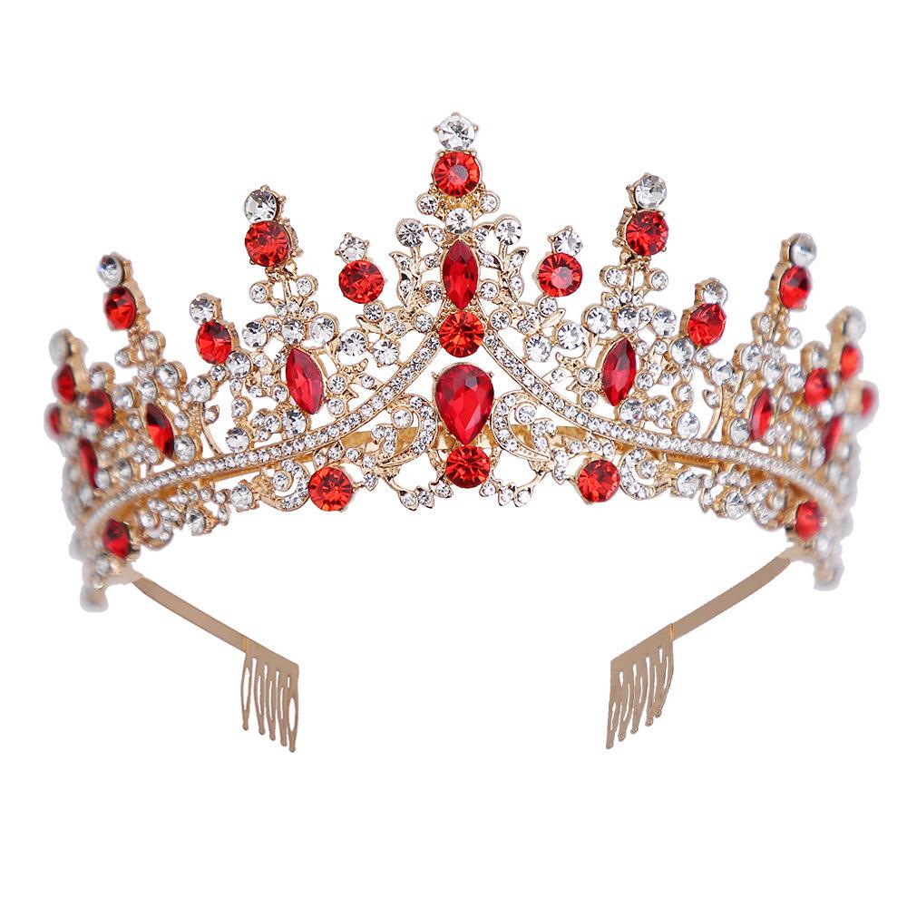Crystal Crown for Weddings, Birthdays, Coming-of-Age Ceremonies, and Evening Events