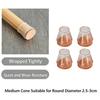 4/12/16Pcs Table Chair Leg Floor Protectors Furniture Pads with Felt Hardwood Floors Furniture Sliders Chairs Silicone Leg Caps