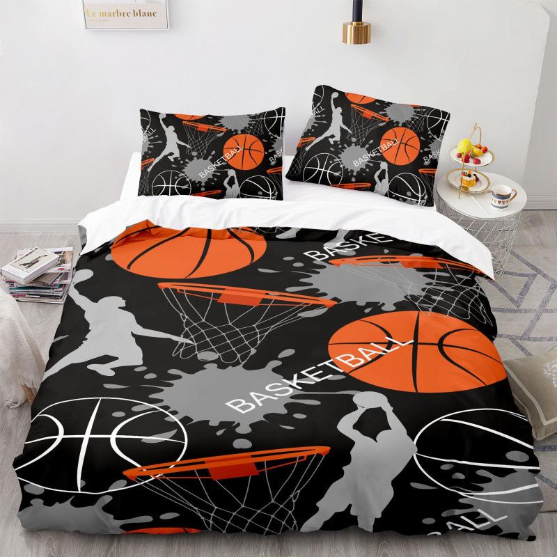 3D Digital Printing Three-Piece Bedding Four-Piece Set 2