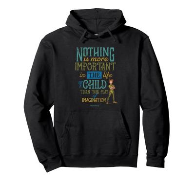 Disney 100 Walt Disney Quote Imagination Peter Pan D100 Hoodie