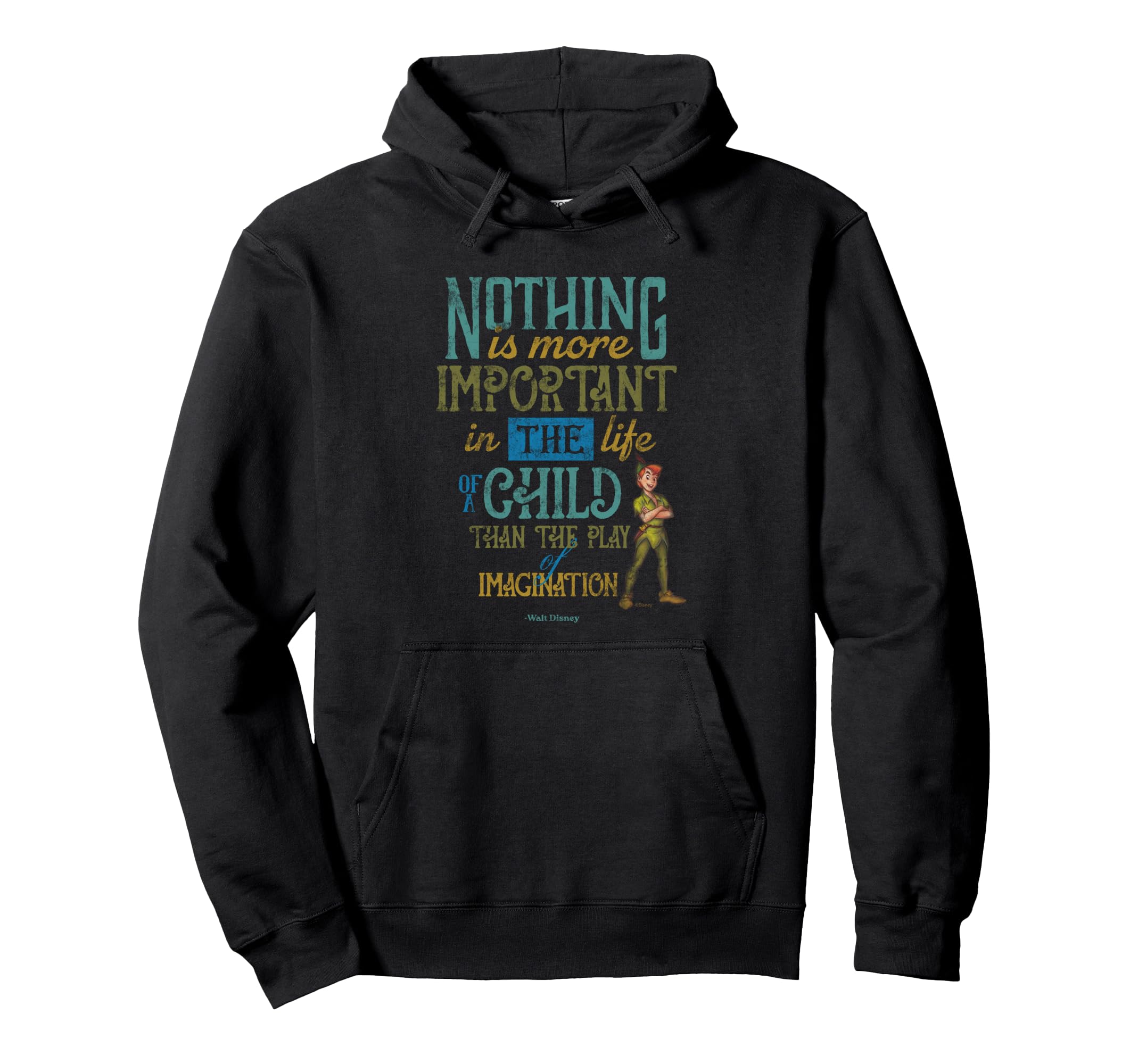

Disney 100 Walt Disney Quote Imagination Peter Pan D100 Hoodie