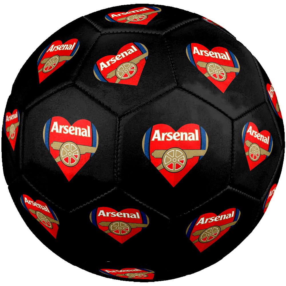 Arsenal Football Club Crest Soccer Ball Size 5 Football Machine-Stitched Indoor/Outdoor Training and Matches Surprise Collection Gift