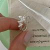 Elegante Anello Aperto in Argento Sterling 925 per Donna: Lussuoso, Durevole, Versatile, Design Inalterabile.