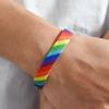 4Pcs Handmade Braided Pride Bracelet Set Pride Day Rainbow Rope for Men Women  Party Supplis